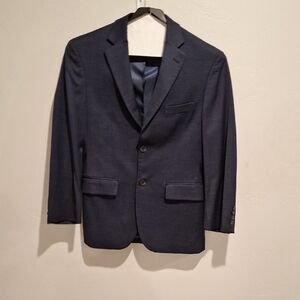 Classic Navy Young Men's Kenneth Cole Blazer Measurements In Listing